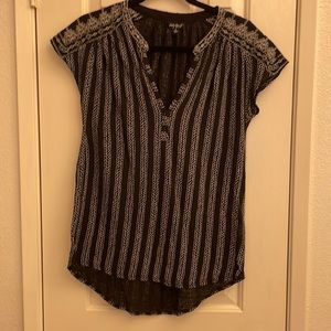 Lucky brand black and white too